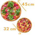 Max pizza (45cm) w cenie Średniej (32cm)