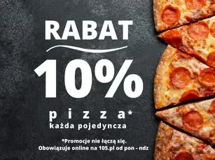 Promocja 10% Rabatu