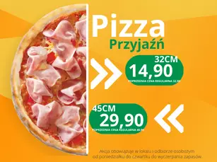 Promocja Pizza przyjaźń 32cm za 14,90zł
